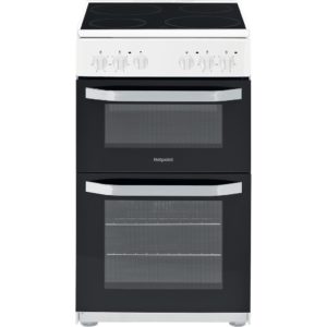 Hotpoint HD5V92KCW/UK Cooker - White