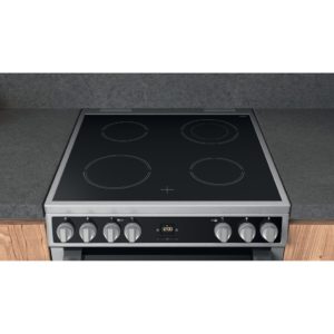 Hotpoint HDT67V9H2CX/UK Double 60cm Electric Cooker - Inox - Image 6