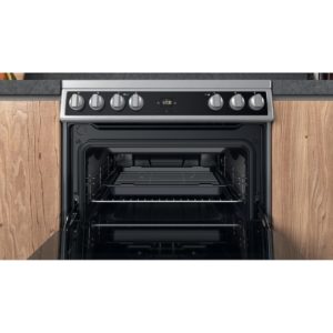 Hotpoint HDT67V9H2CX/UK Double 60cm Electric Cooker - Inox - Image 10