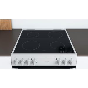 Indesit ID67V9KMW/UK Double Cooker - White - Image 6