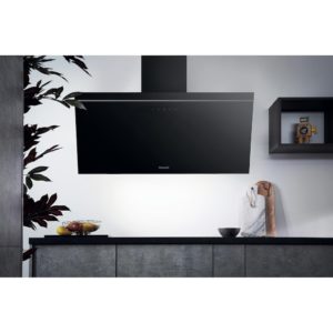 Hotpoint PHVP 62F LT K Cooker Hood - Black - Image 2