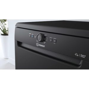 Indesit D2F HK26 B UK Freestanding 60cm Dishwasher - Black - Image 6