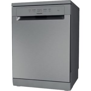 Hotpoint Full Size Freestanding Dishwasher - Inox - 14 Place Settings  - E rated - H2F HL626 X UK - Image 2