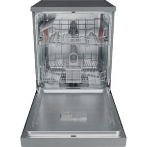 Hotpoint Full Size Freestanding Dishwasher - Inox - 14 Place Settings  - E rated - H2F HL626 X UK - Image 4