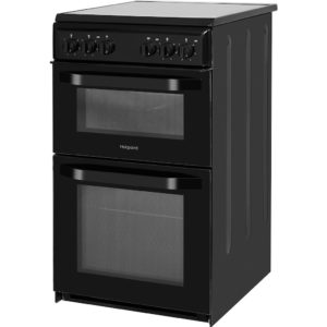 Hotpoint HD5V92KCB/UK Cooker - Black - Image 3