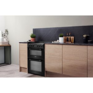 Hotpoint HD5V92KCB/UK Cooker - Black - Image 9