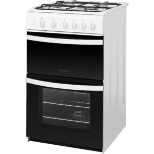 Indesit ID5G00KMW/UK Cooker - White - Image 3