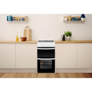 Indesit ID5G00KMW/UK Cooker - White - Image 5