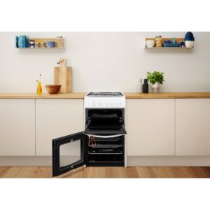 Indesit ID5G00KMW/UK Cooker - White - Image 6