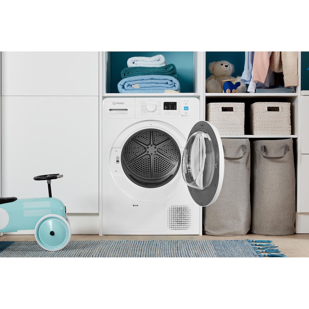 Indesit YT M10 71 R UK Heat Pump Tumble Dryer - White - Image 8