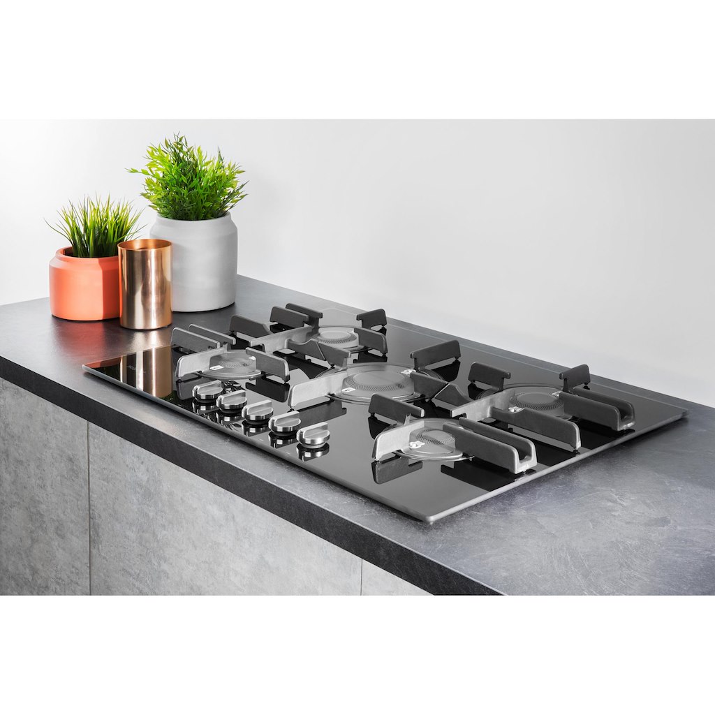 Hotpoint FTGHG 751 D/H BK Gas Hob - Black - Image 3