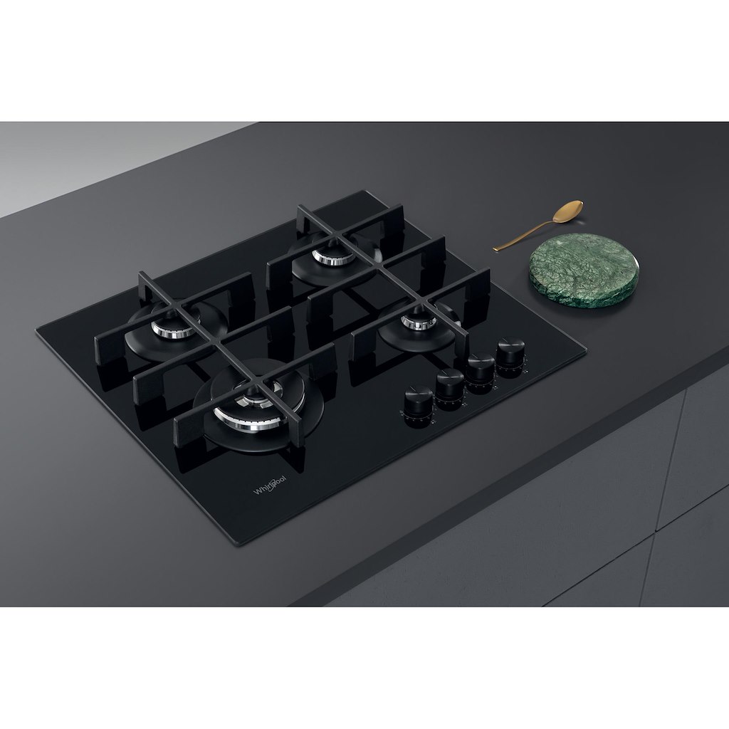 Whirlpool GOWL 628/NB W Collection Hob 4 Burners 60cm - Black - Image 5