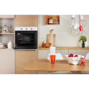 Indesit IFW 6330 WH UK Electric Single Built-In Oven - White - Image 4