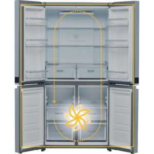 Whirlpool WQ9B1L1 Side-by-Side American Fridge - Image 2