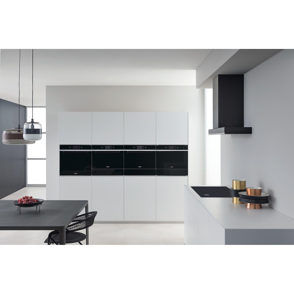 Whirlpool WHSS 90F L T C K W Collection Cooker Hood 90cm - Black - Image 5