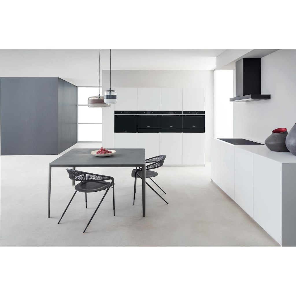 Whirlpool WHSS 90F L T C K W Collection Cooker Hood 90cm - Black - Image 6