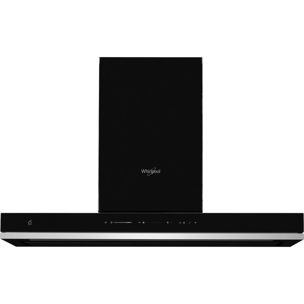 Whirlpool WHSS 90F L T C K W Collection Cooker Hood 90cm - Black - Image 11