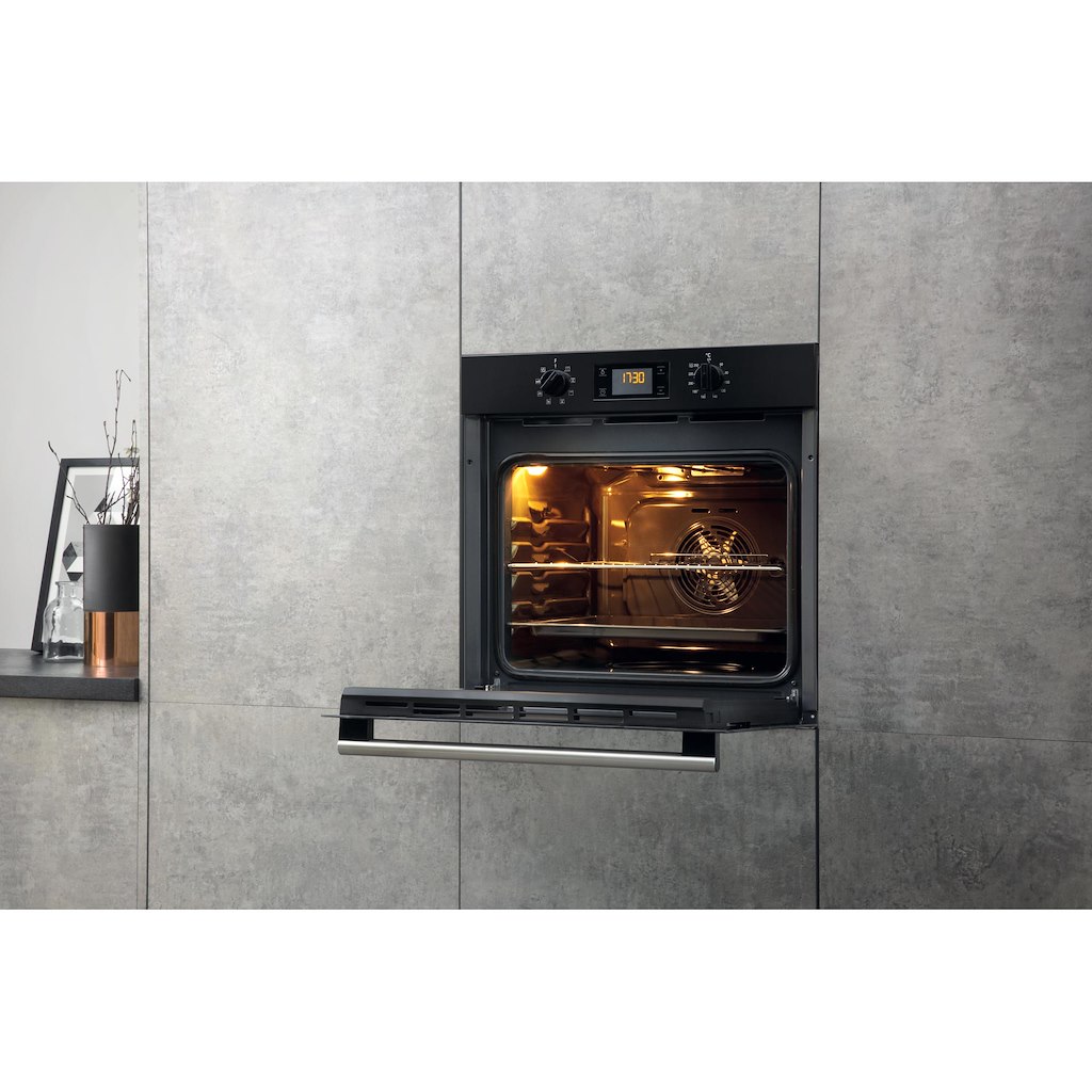 Hotpoint SA2 540 H BL Built-In Oven - Black - Image 9