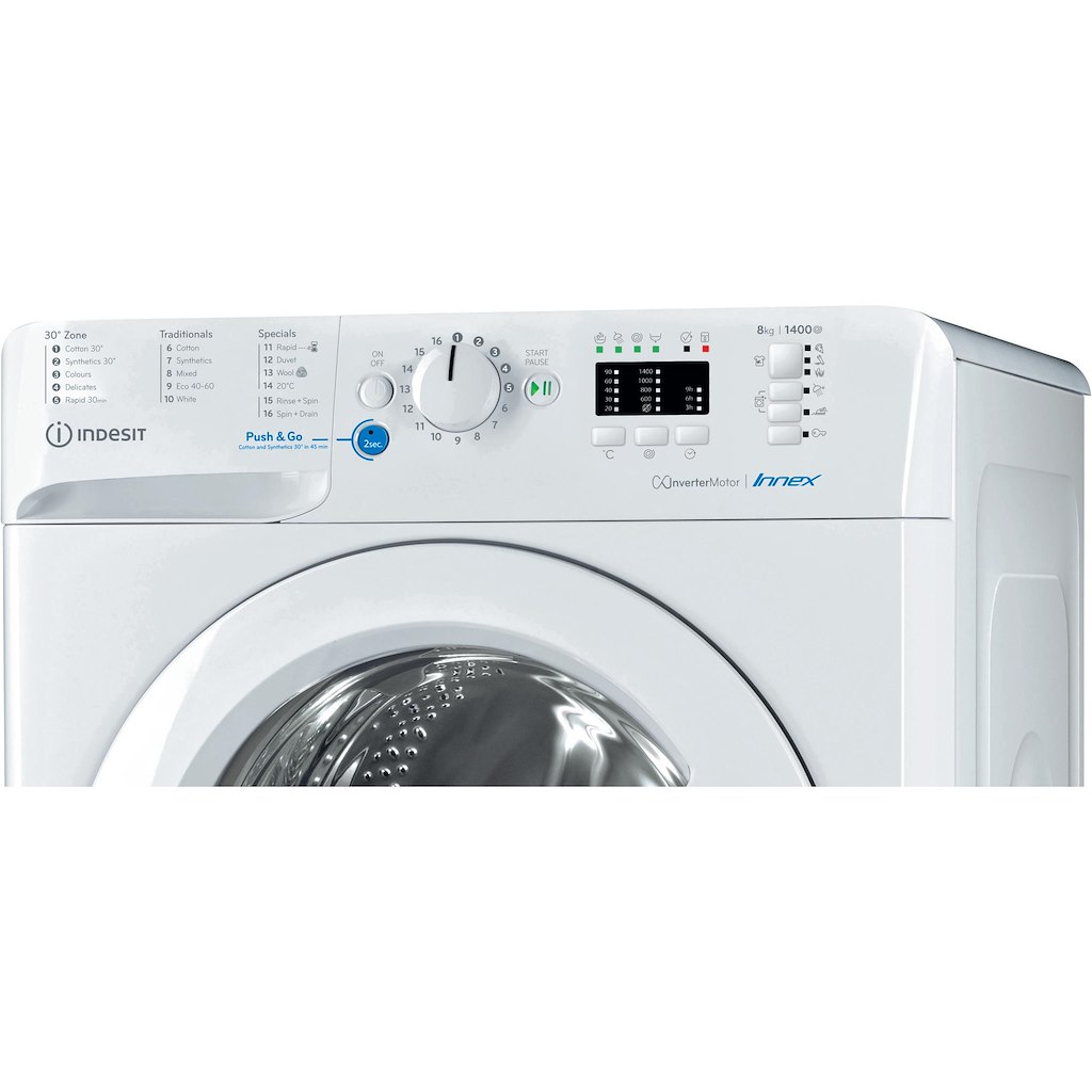 Indesit BWA 81485X W UK N Washing Machine - White - Image 11