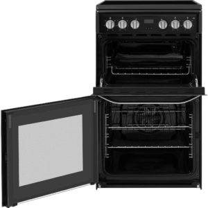 Hotpoint HD5V93CCB/UK Electric Freestanding 50cm Double Cooker - Black - Image 2