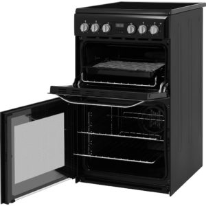 Hotpoint HD5V93CCB/UK Electric Freestanding 50cm Double Cooker - Black - Image 4