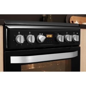 Hotpoint HD5V93CCB/UK Electric Freestanding 50cm Double Cooker - Black - Image 9