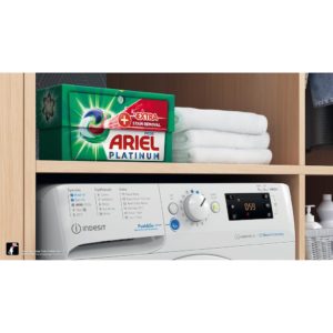 Indesit BDE 96436 WV UK Freestanding 9+6kg Washer Dryer - White - Image 4