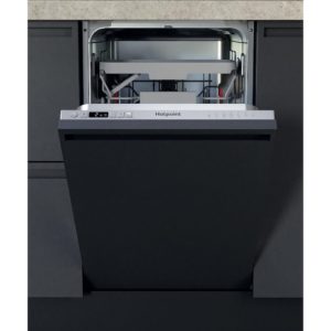 Hotpoint HI9C 3M19 C S UK Slimline Integrated Dishwasher - Silver