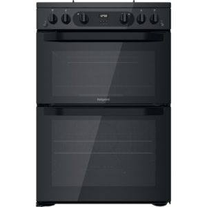 Hotpoint HDM67G0CMB/UK Double Cooker - Black