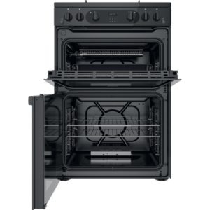 Hotpoint HDM67G0CMB/UK Double Cooker - Black - Image 2