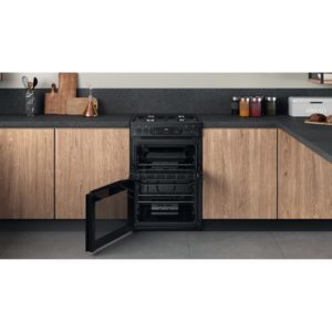 Hotpoint HDM67G0CMB/UK Double Cooker - Black - Image 7