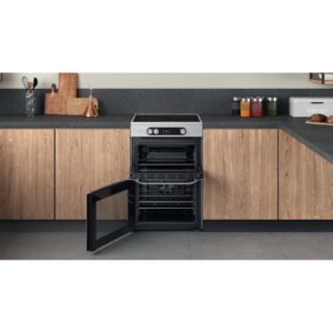 Hotpoint HDM67I9H2CX/UK Double Cooker - Inox - Image 7