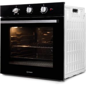 Indesit IFW 6330 BL UK Electric Single Built-In Oven - Black - Image 2