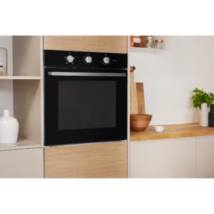 Indesit IFW 6330 BL UK Electric Single Built-In Oven - Black - Image 7