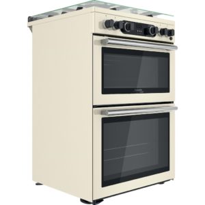 Hotpoint CD67G0C2CJ/UK Gas Cooker 60cm Double Oven - Jasmine - Image 3