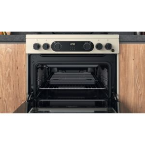 Hotpoint CD67G0C2CJ/UK Gas Cooker 60cm Double Oven - Jasmine - Image 10