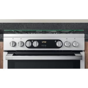 Hotpoint HDM67G9C2CX/U Electric Dual Fuel Double Cooker - Inox - Image 7