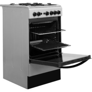 Indesit IS5G1PMSS/UK Cooker - Silver - Image 4