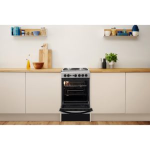 Indesit IS5G1PMSS/UK Cooker - Silver - Image 6