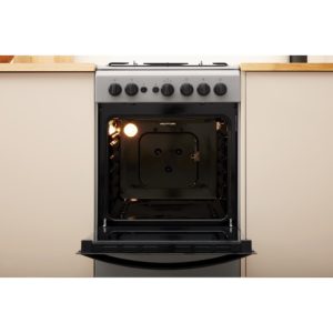 Indesit IS5G1PMSS/UK Cooker - Silver - Image 7