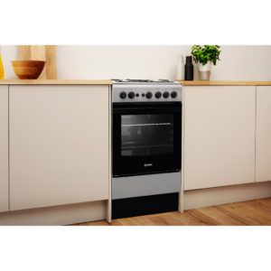 Indesit IS5G1PMSS/UK Cooker - Silver - Image 8