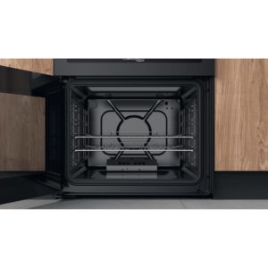 Hotpoint CD67G0C2CA/UK Gas Freestanding 60cm Double Cooker - Dark Grey - Image 9