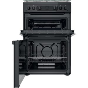 Hotpoint HDM67G0CCB/UK Double Cooker - Black - Image 2