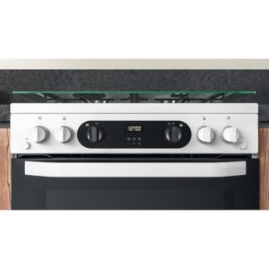 Hotpoint HDM67G0CCW/UK Double Cooker - White - Image 8