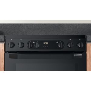 Hotpoint HDM67V9CMB/UK Electric Ceramic Double Cooker - Black - Image 8