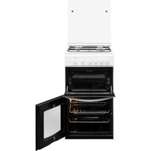 Indesit ID5G00KMW/UK /L Cooker - White - Image 2