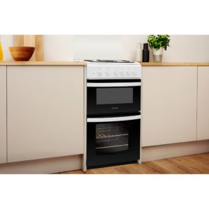 Indesit ID5G00KMW/UK /L Cooker - White - Image 8