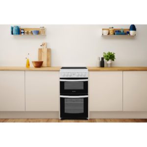 Indesit ID5V92KMW/UK Cooker - White - Image 4