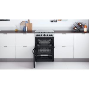 Indesit ID67G0MCX/UK Double Cooker - Inox - Image 7