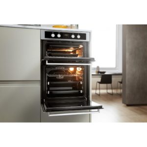 Whirlpool AKL 309 IX Built-In Double Oven in Inox and Black - Image 8